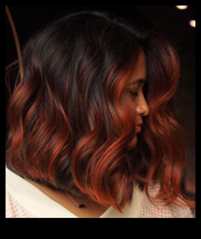 أبرز النقاط المخفية: لمسات خفية لرفع مظهرك البني المحمر