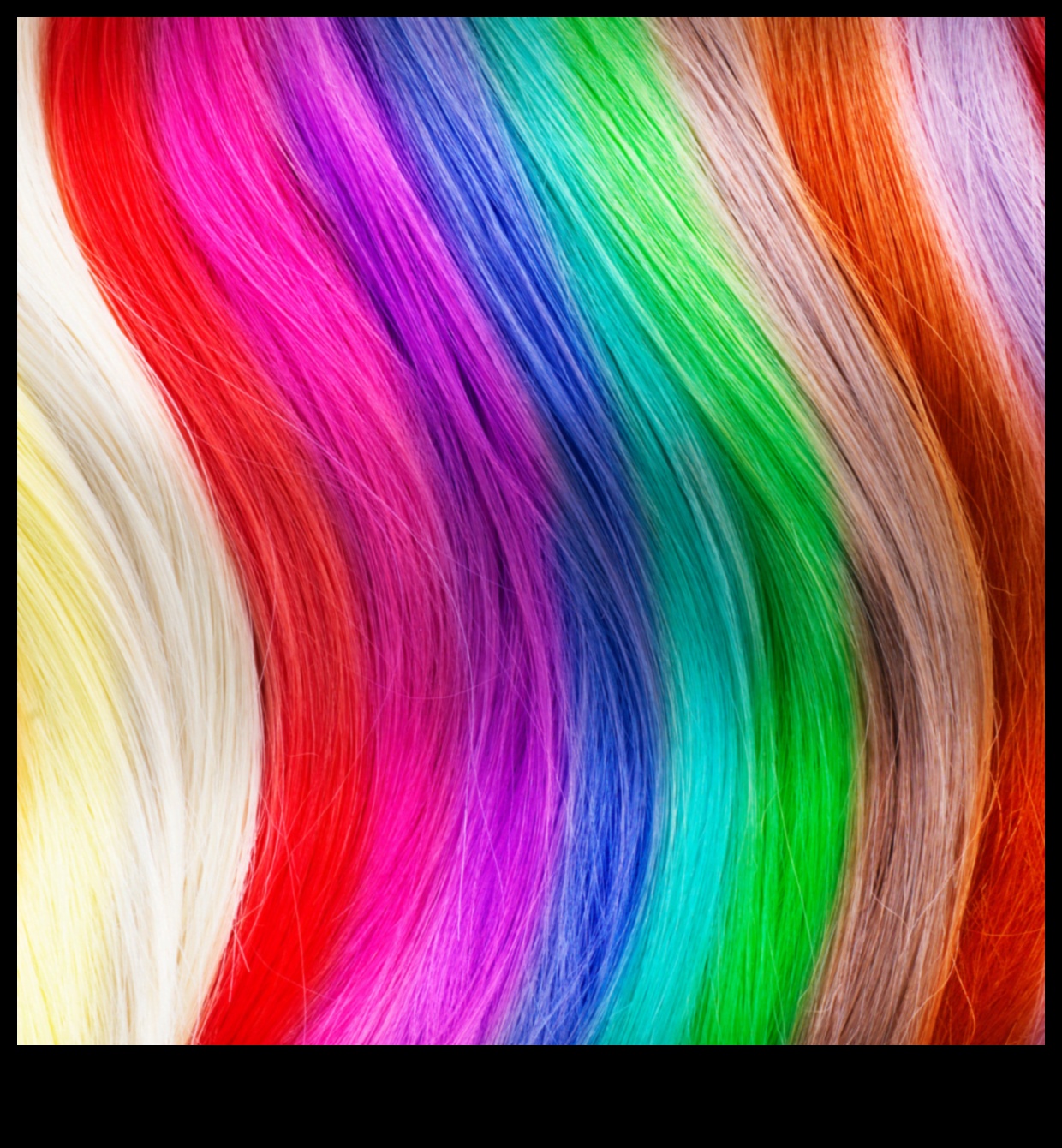 أضواء النيون: ألوان الشعر الجريئة التي تدلي ببيان