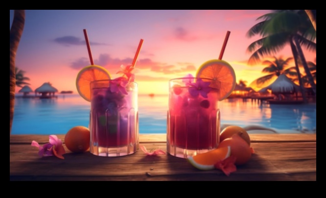 روعة غروب الشمس: ملابس صيفية أنيقة لسحر الليل