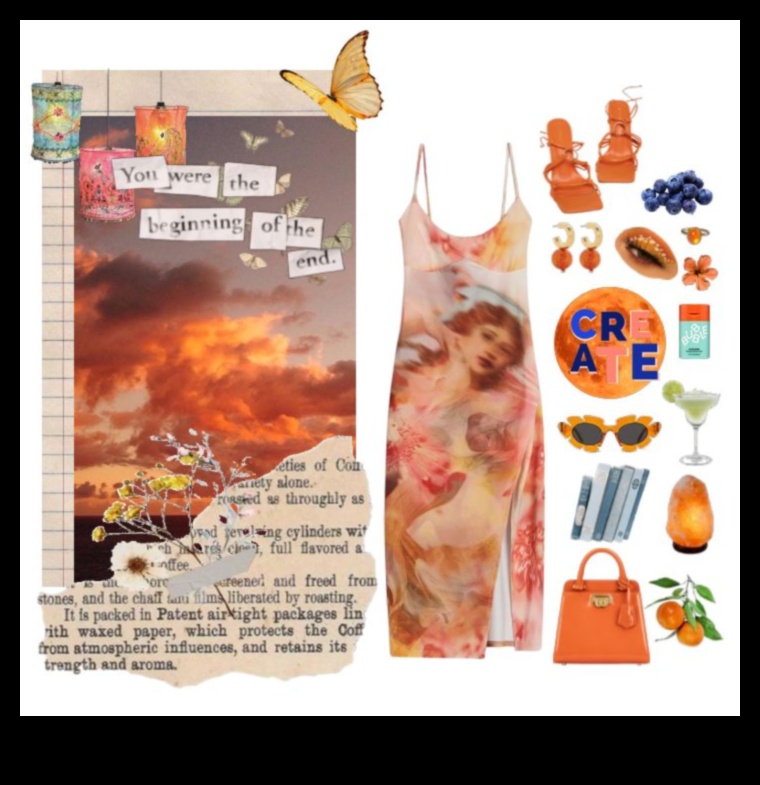 روعة غروب الشمس: ملابس صيفية أنيقة لسحر الليل