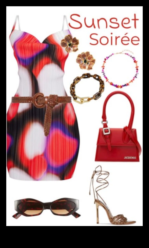 روعة غروب الشمس: ملابس صيفية أنيقة لسحر الليل