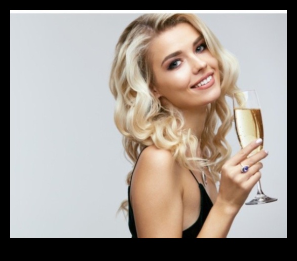 الشمبانيا شيك: تسريحات الشعر فوارة وشمبانيا للحزب