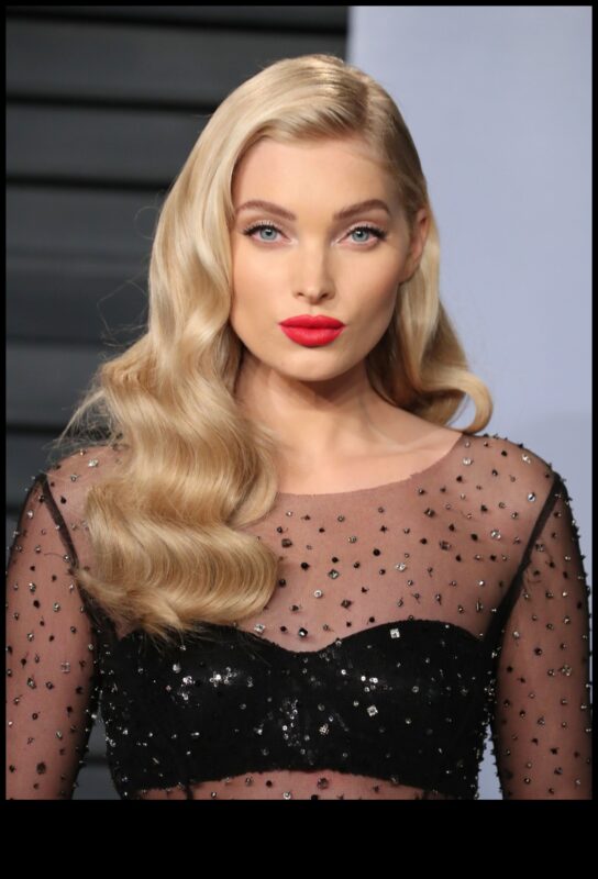 الشمبانيا شيك: تسريحات الشعر فوارة وشمبانيا للحزب