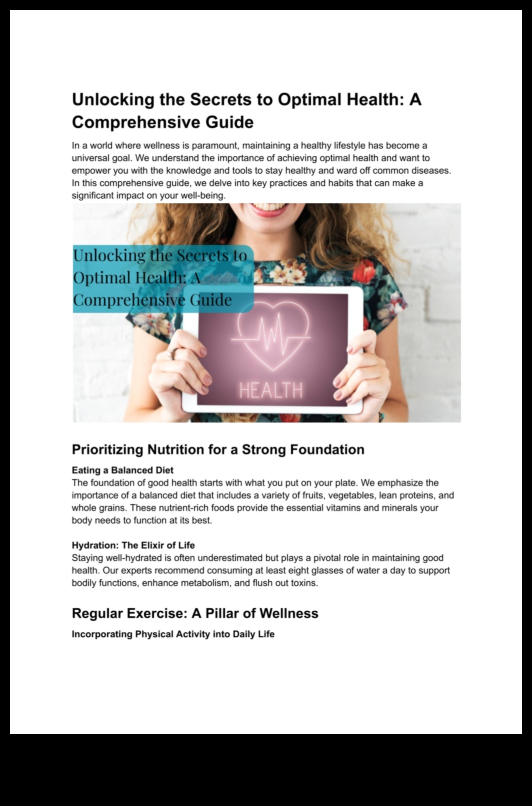 إطلاق العنان للعافية: دور المعادن في حياة متوازنة