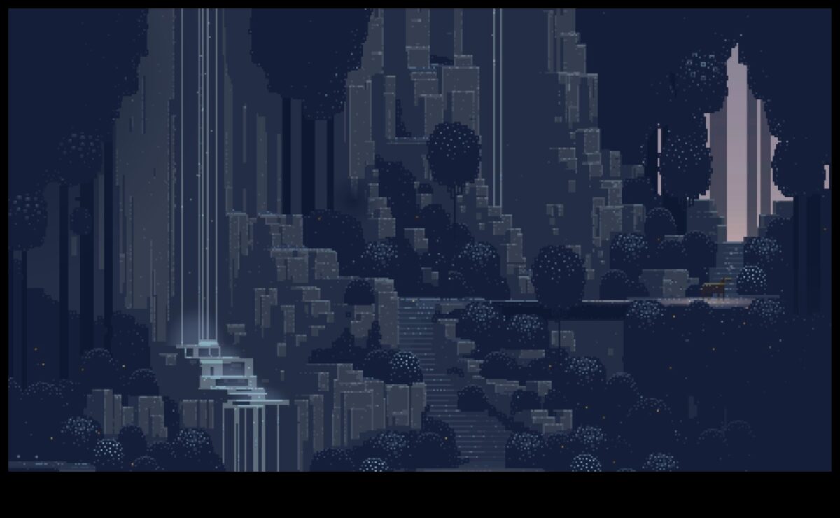 التماثل والأفق: صياغة الجمال المعماري بالبكسل