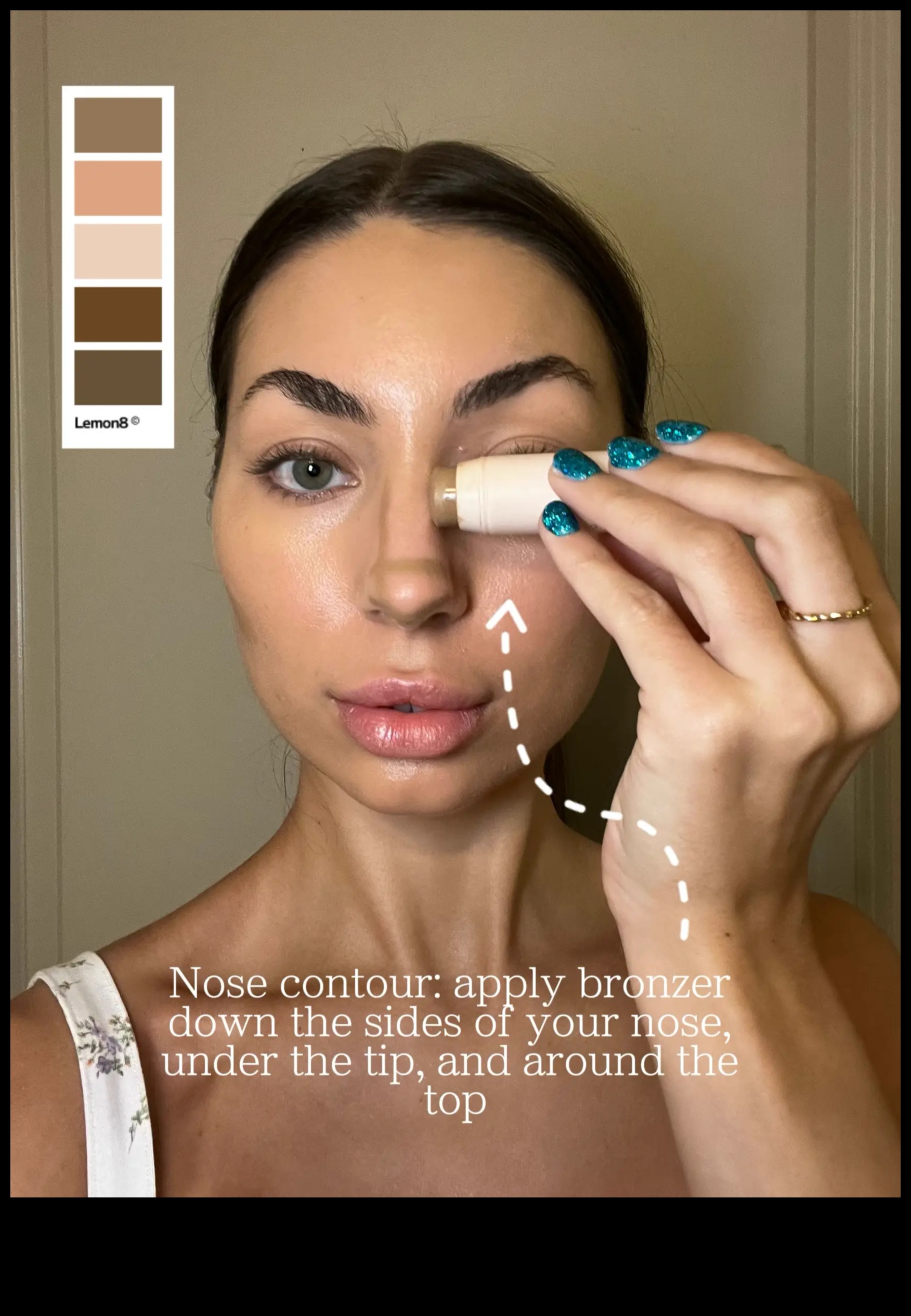 تطبيق البرونزر ينحت وجهك بهذه النصائح الخمس 3 تطبيق البرونزر: نصائح للحصول على وجه سلس ومنحوت