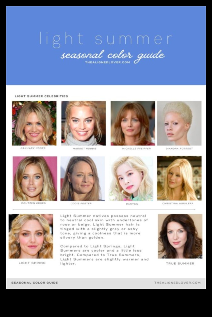 سجلات لون الشعر: اتجاهات المشاهير المعتمدة لكل موسم